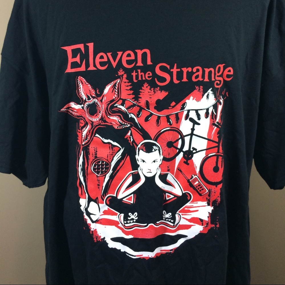 Stranger things 3xl t-shirt eleven cover horror